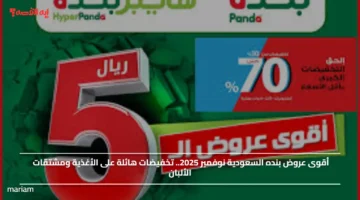 أقوى عروض بنده السعودية نوفمبر 2025.. تخفيضات هائلة على الأغذية ومشتقات الألبان